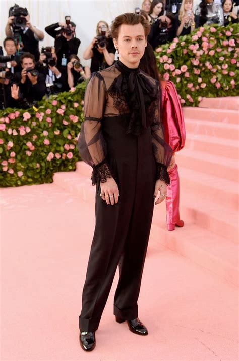 harry styles gucci met gala 2019|harry styles gucci dress.